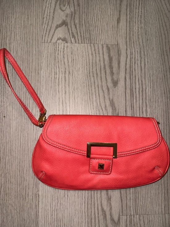 Liz Claiborne Handbags - Coral Wristlet Clutch